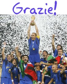 GRAZIE AZZURRI!